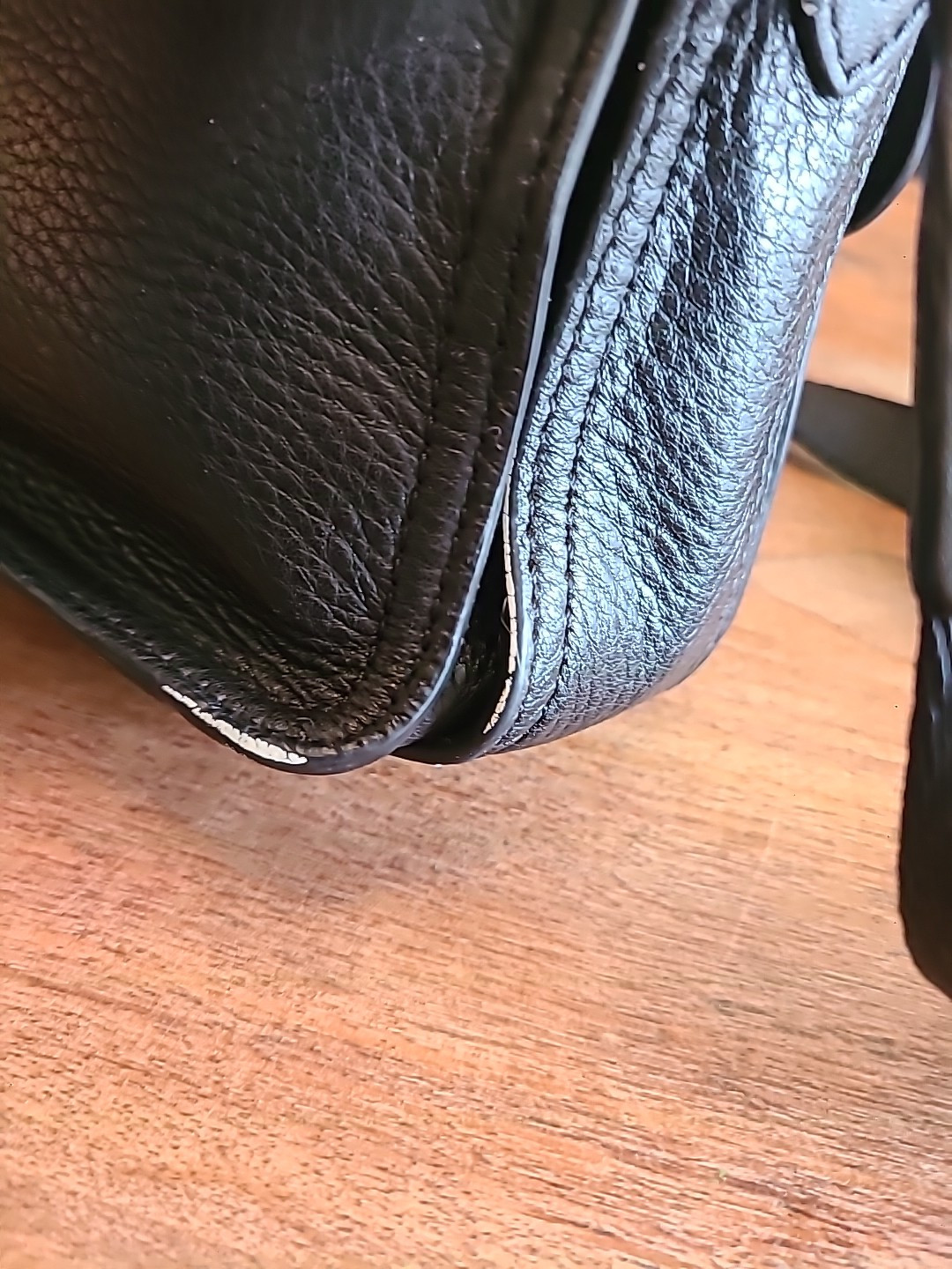 Classic Small Black Leather Crossbody Bag Lauren Ralph Lauren 1967 series