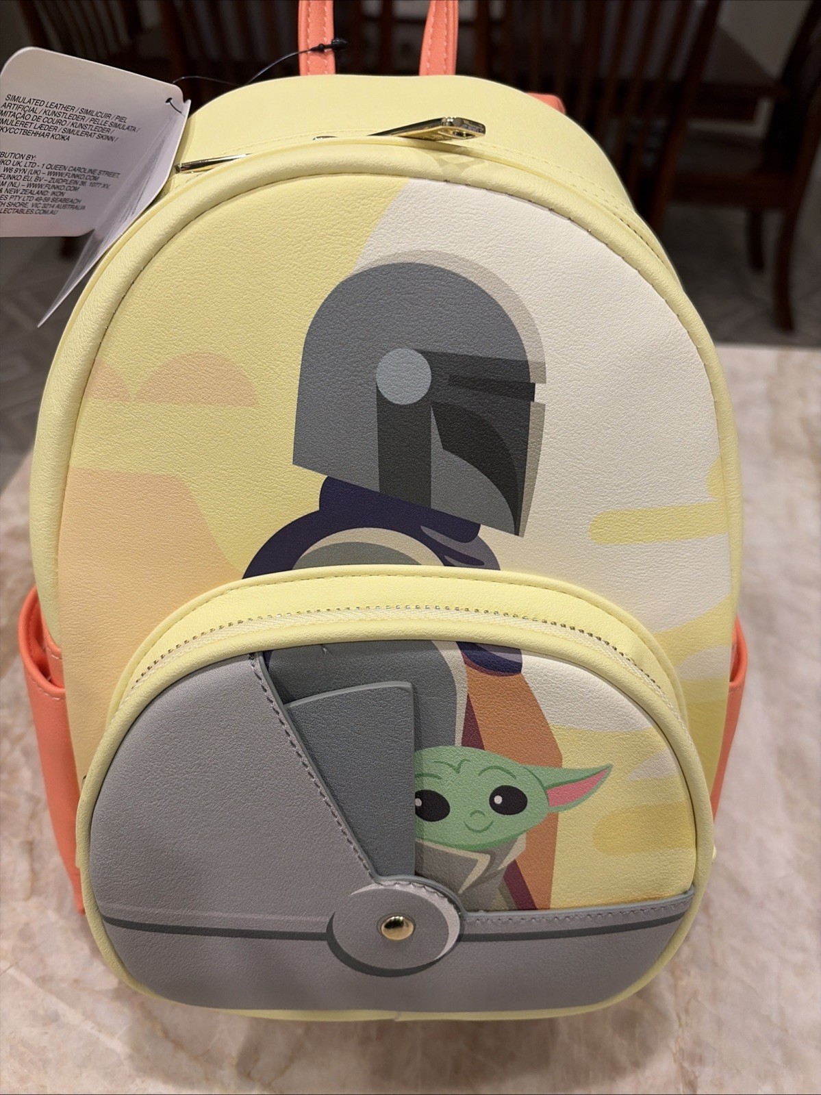 Loungefly The Mandalorian Mini Backpack Grogu Hover Cradle Baby Yoda NYCC 2021