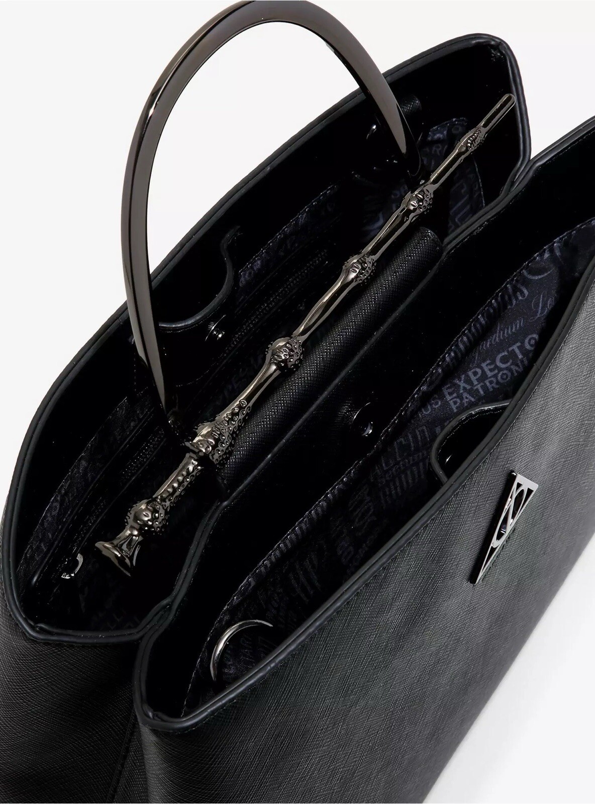Loungefly Harry Potter Deathly Hollows Elder Wand Handbag (Black) – New
