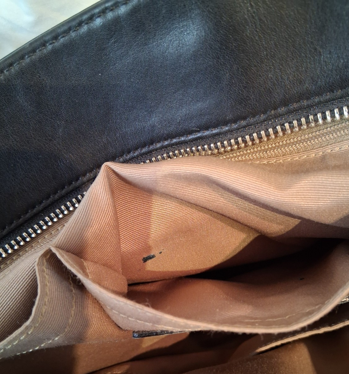Coach Hampton Large Tote A0769-F10288 Black Leather See Photos & Description