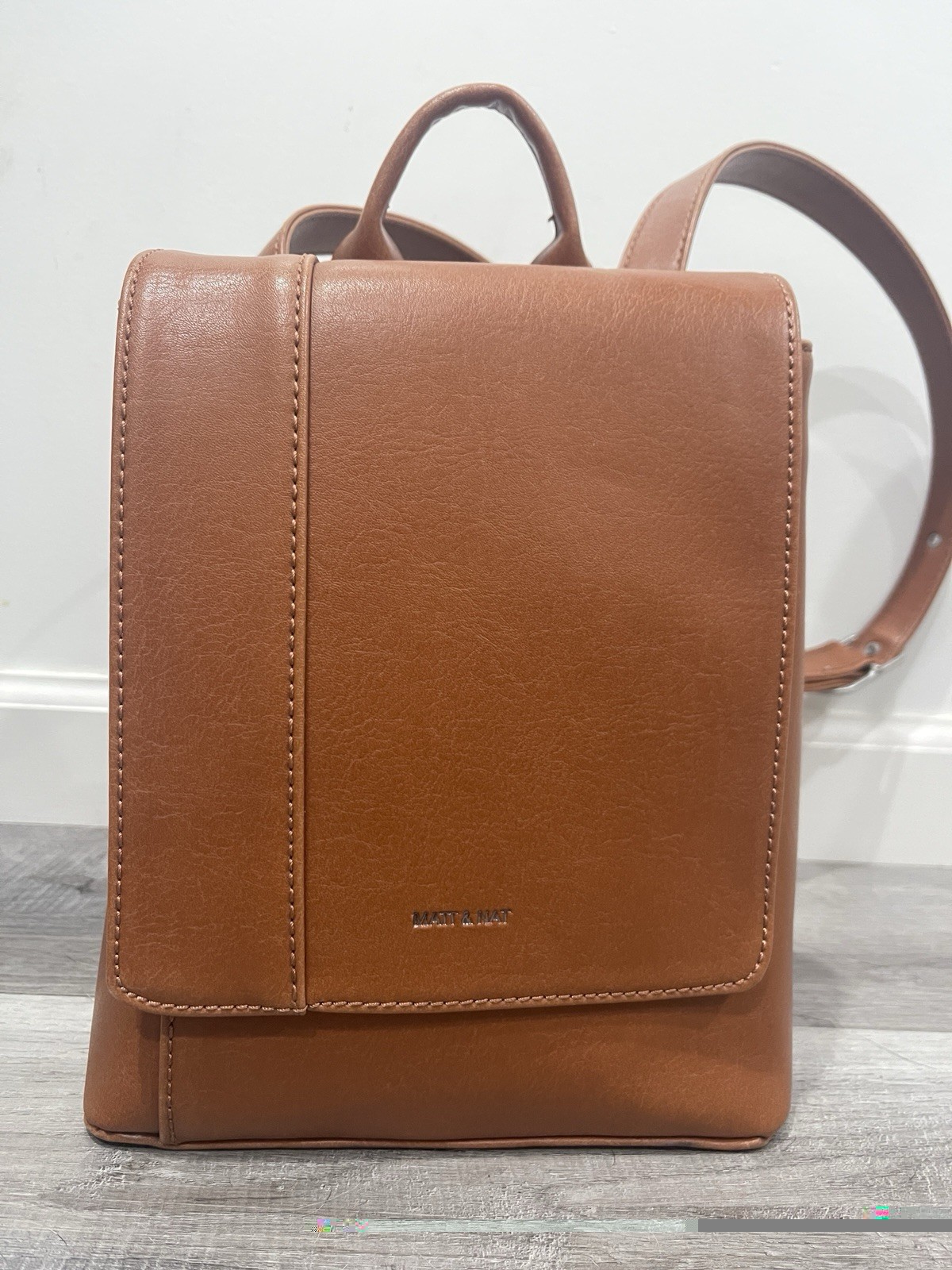 MATT & NAT Brown Backpack y2k
