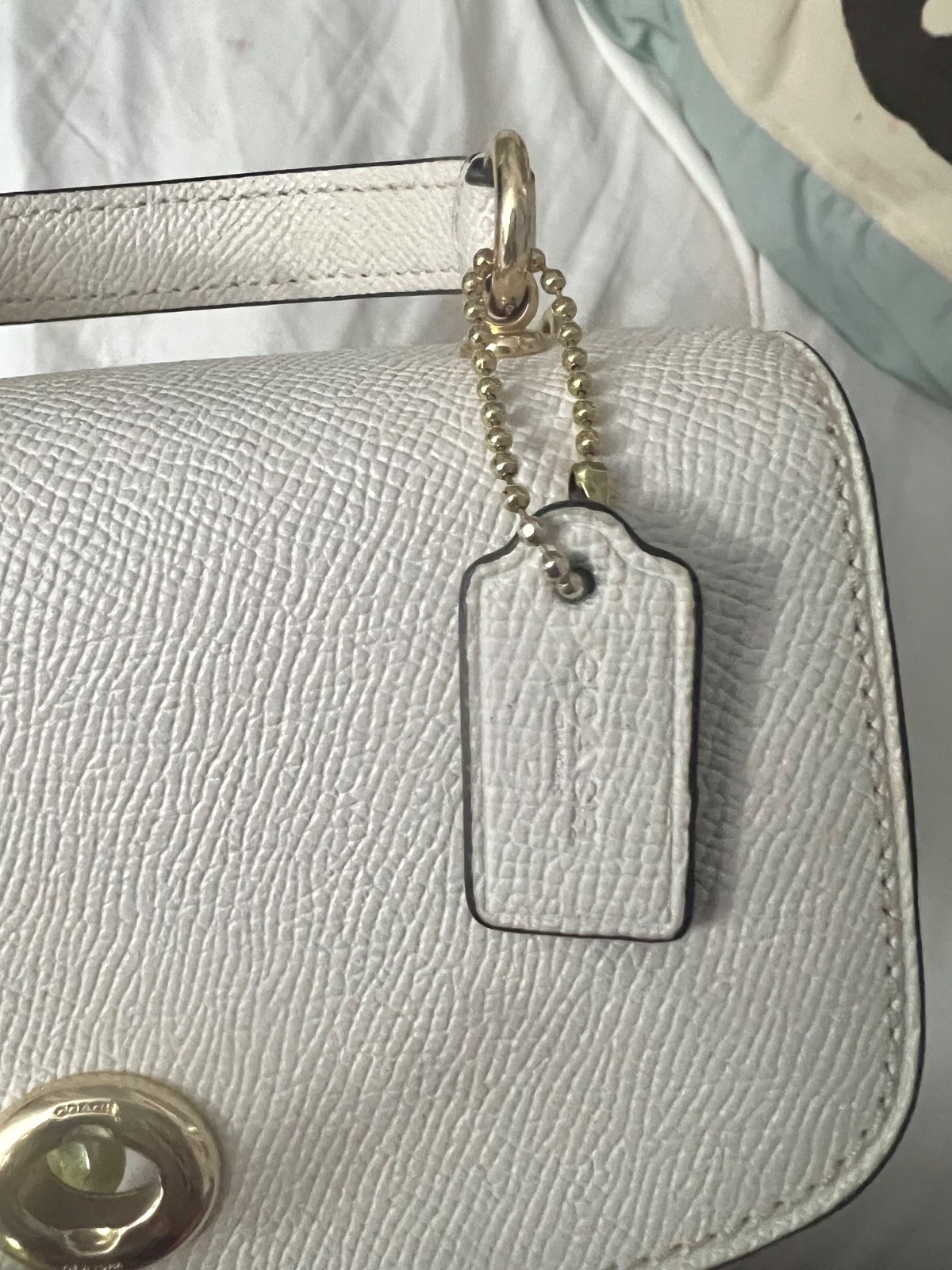 Coach Tilly Top Handle Ivory