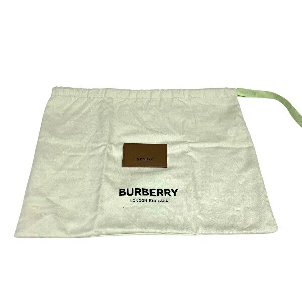 Burberry Mini Pocket Bag Cotton Canvas Leather Handbag – DUTY FREE