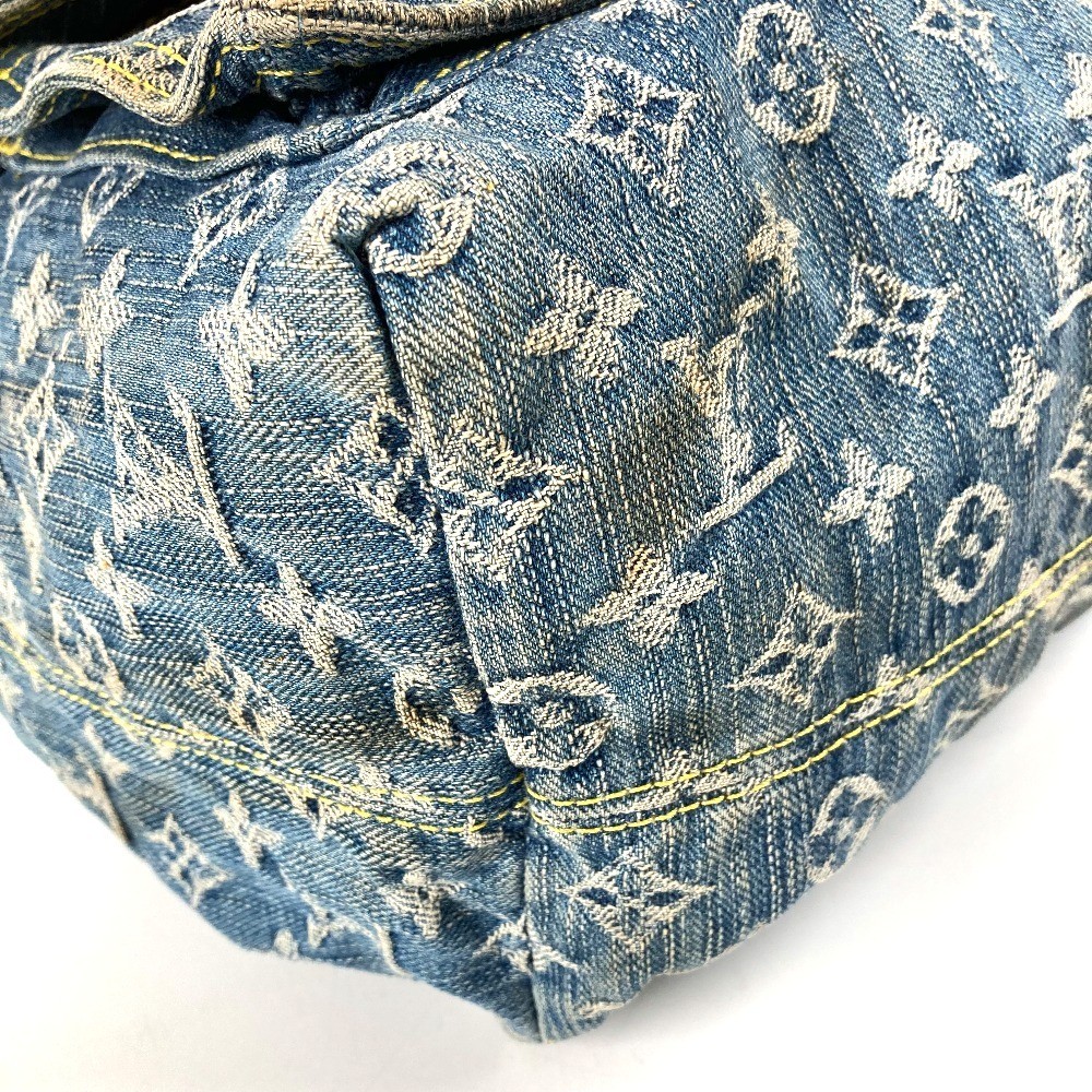 LOUIS VUITTON M95056 Sac Ado GM Backpack Monogram Denim Canvas blue