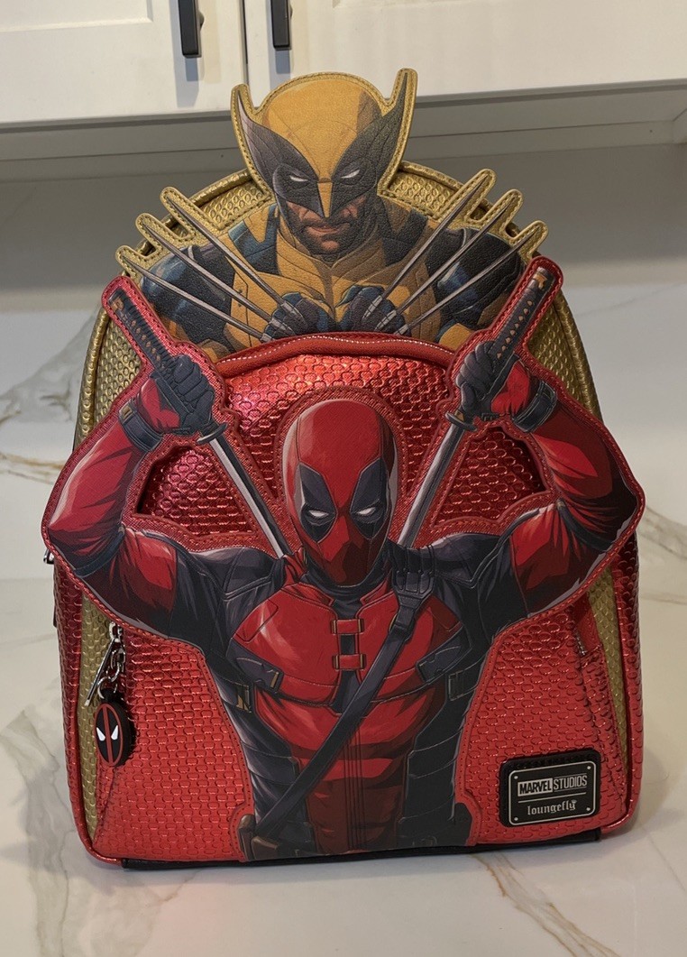 Loungefly Marvel Deadpool Wolverine Mini Backpack NEW WITH TAGS – so good!