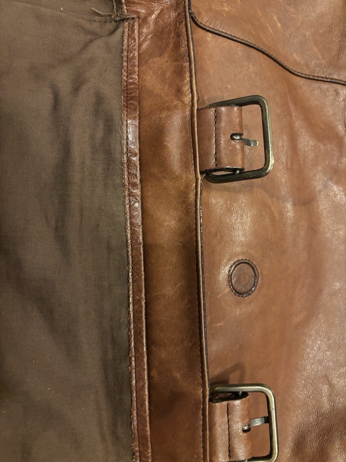 AUTHENTIC Brown Leather Vintage ‘Chloe’ Bag. No ‘made in’ tag. No serial #