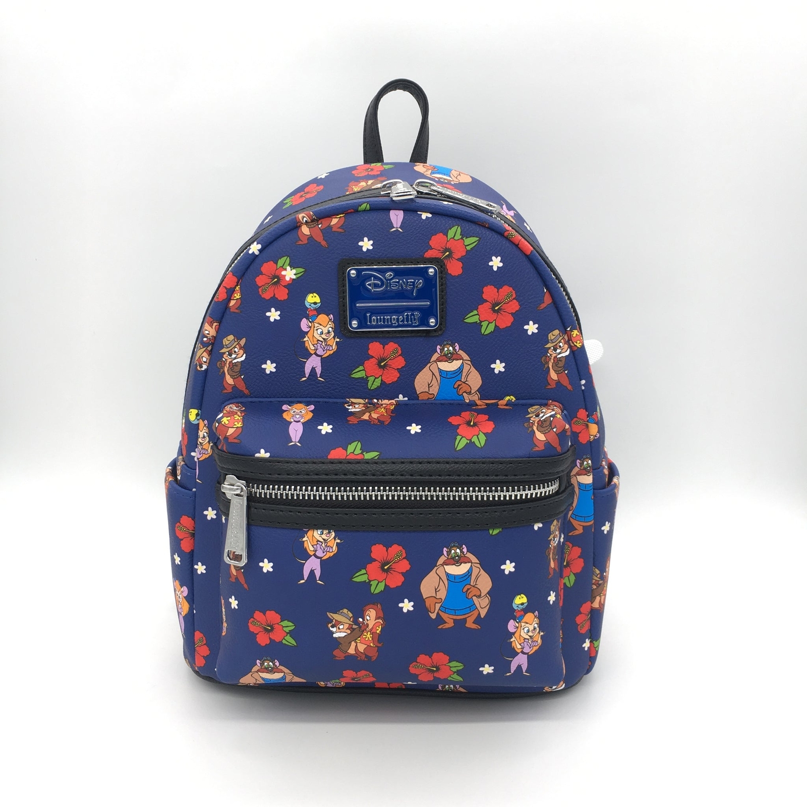 LOUNGEFLY DISNEY RESCUE RANGERS CHIP A D DALE CHARACTERS MINI BACKPACK NWT