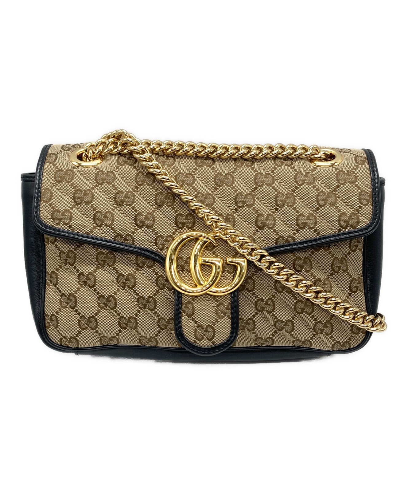 Gucci Chain Shoulder 443497 Beige Shoulder Bag Women’s #TFB10510