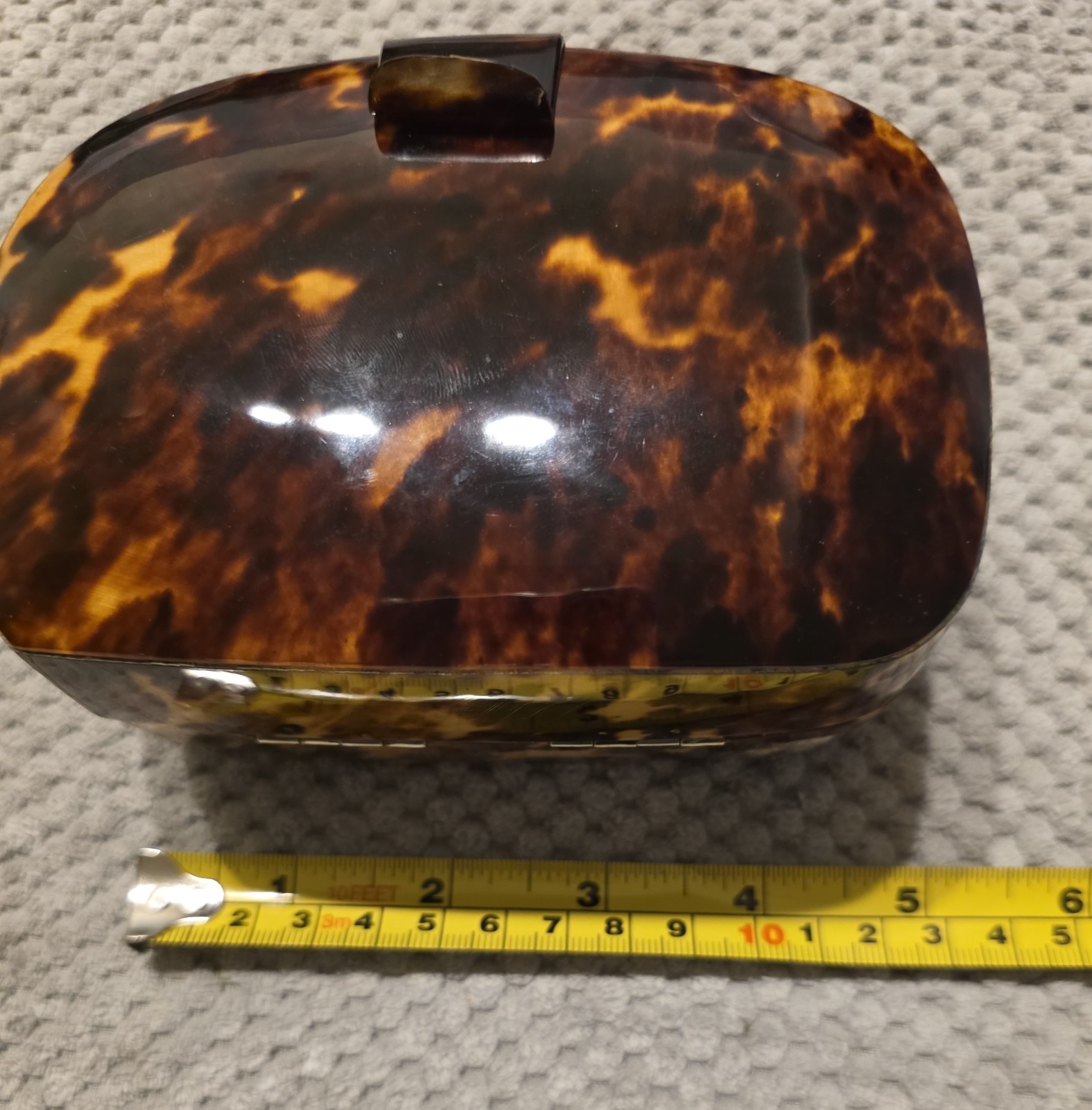 Handmade Tortoise Shell Clutch