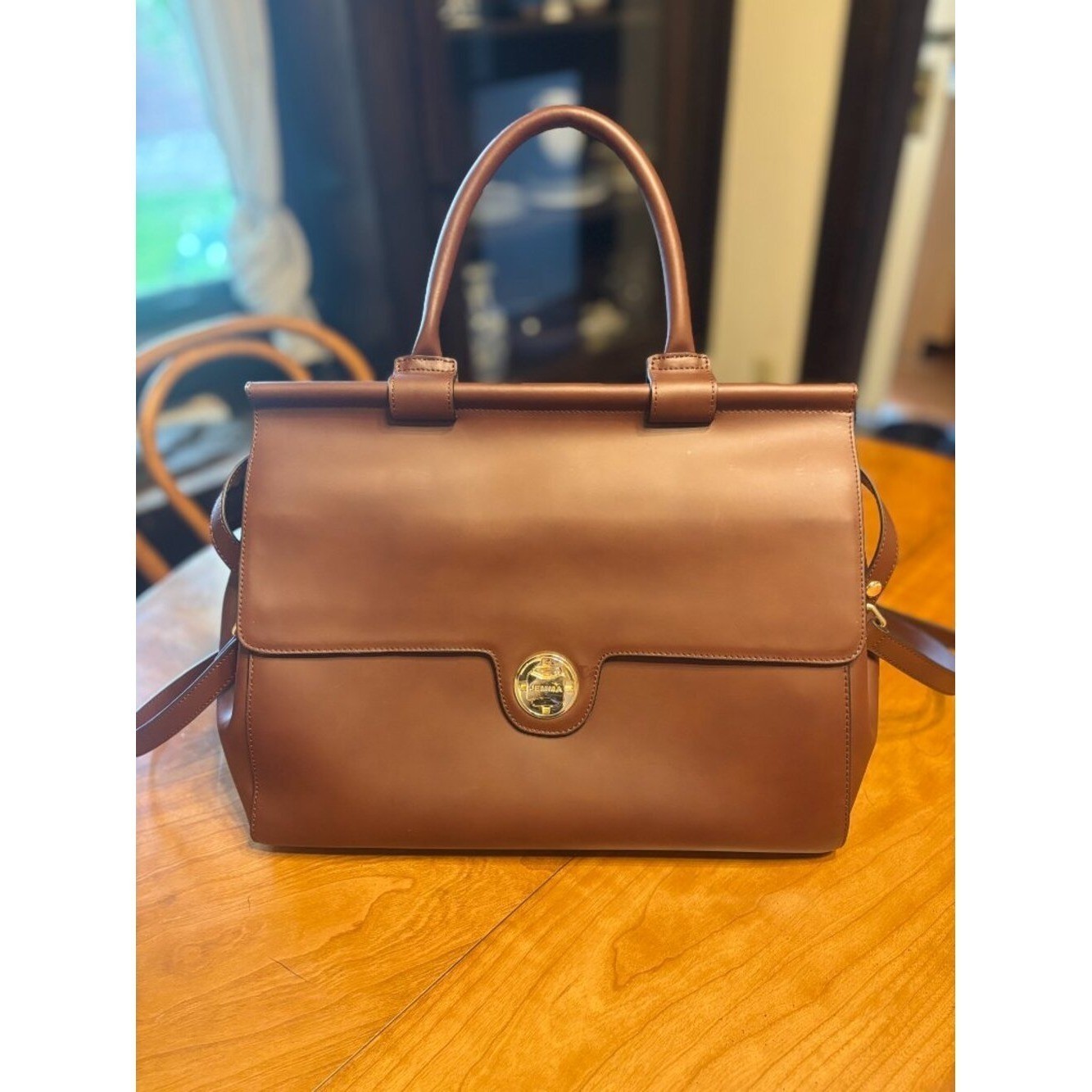 JEMMA Bag Saddle Brown Leather