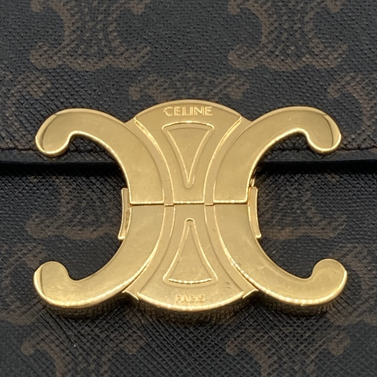 AUTHENTIC CELINE Triomphe 194142 Shoulder Bag