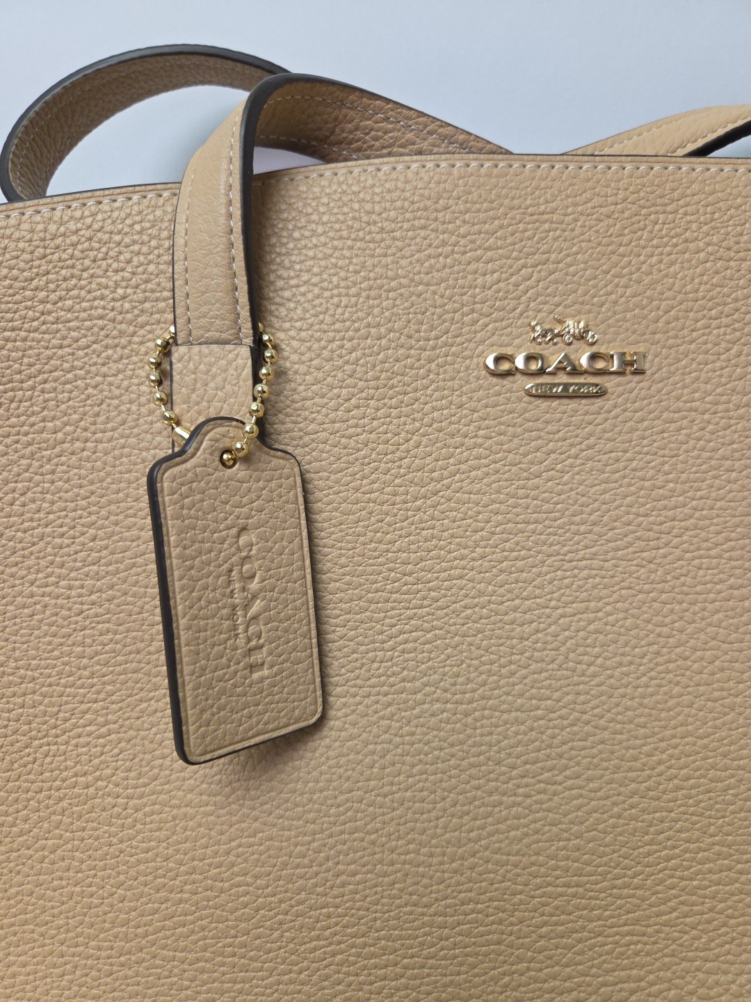 Coach Charlie Carryall Bag #25137 Color Beige/taupe