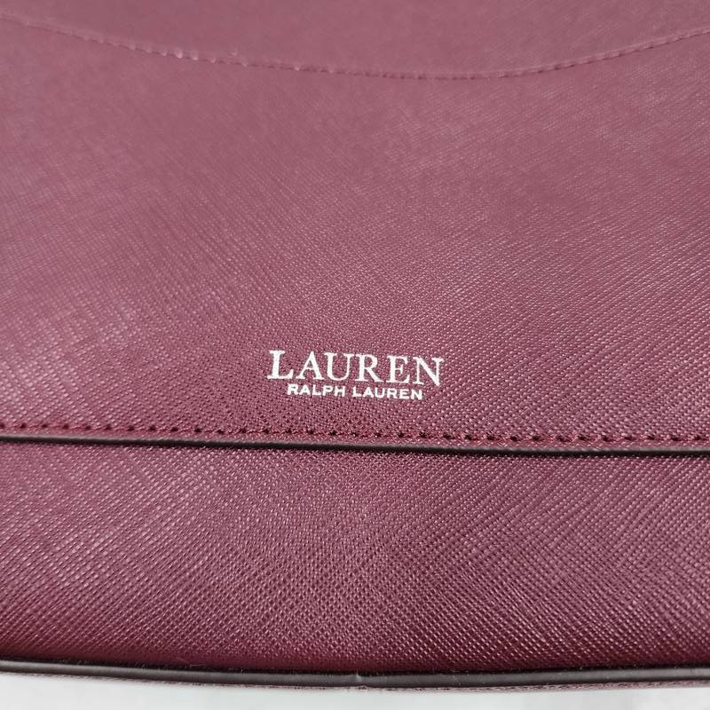 Lauren Ralph Lauren Danni Small Crosshatch Leather Slim Shoulder Bag OS Fall