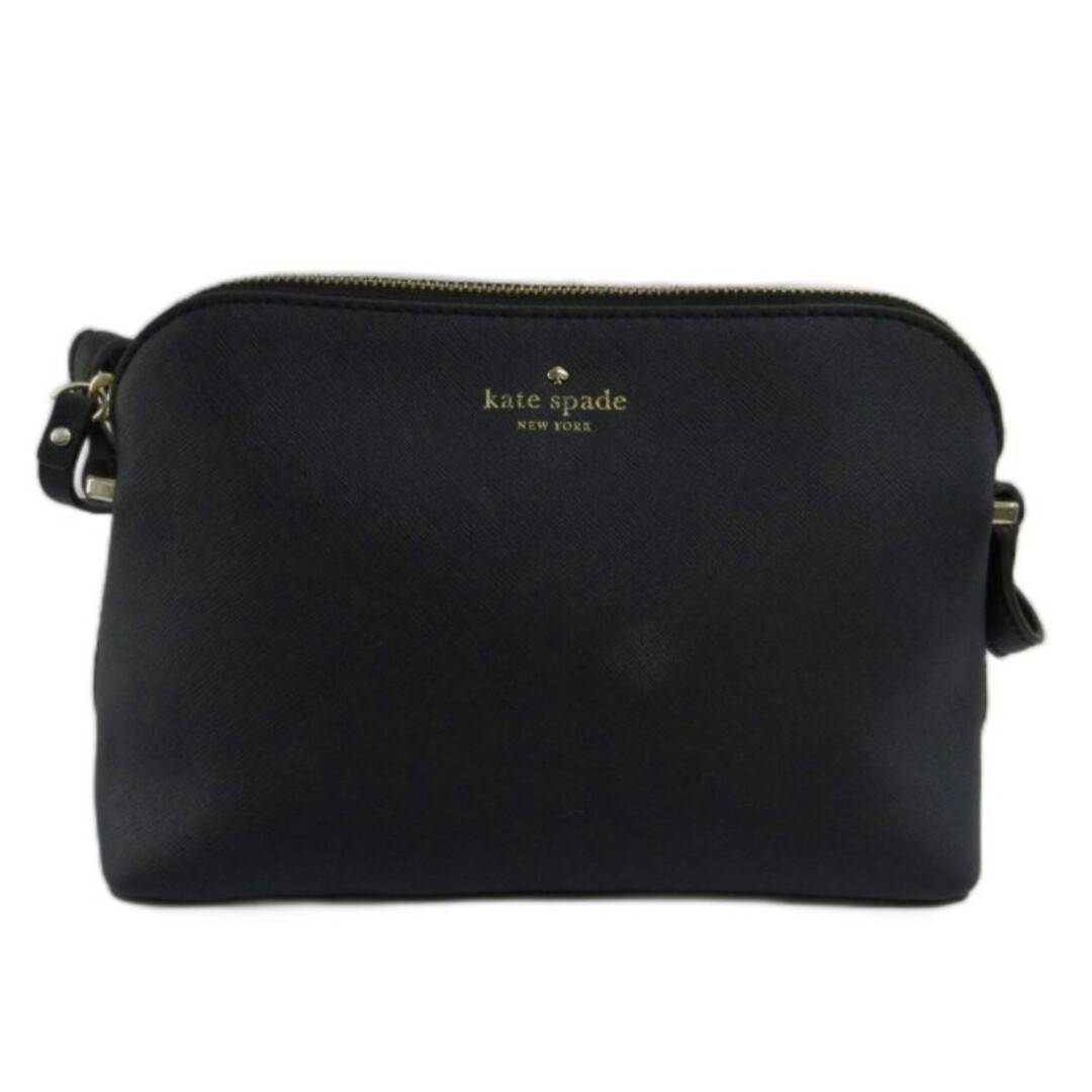 Kate Spade Cedar Street Mandy Shoulder Bag Pochette Cowhide Leather Logo Used 8a