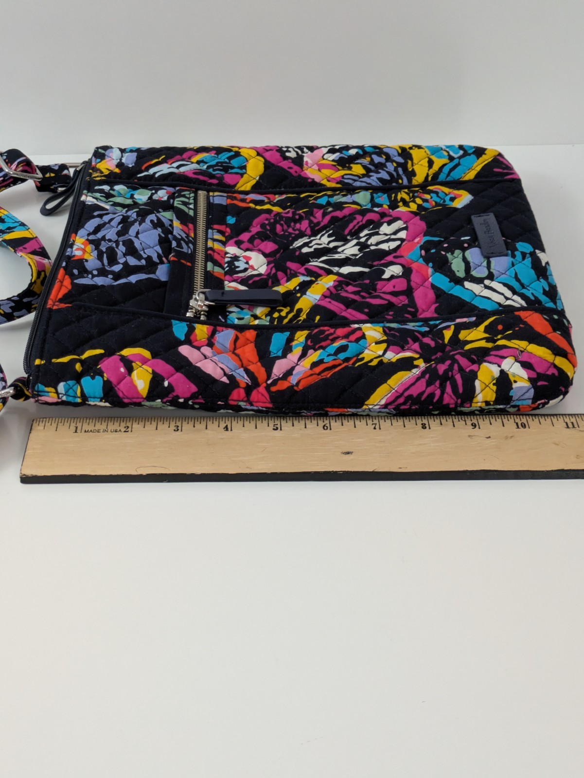 Vera Bradley Large Zip Hipster Butterfly Flutter NWOT