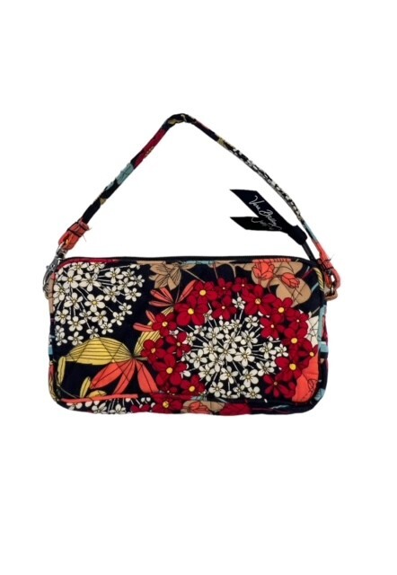 Vera Bradley Happy Snails Pattern Small Carry Shoulder Bag BOHO COTTAGECORE EUC