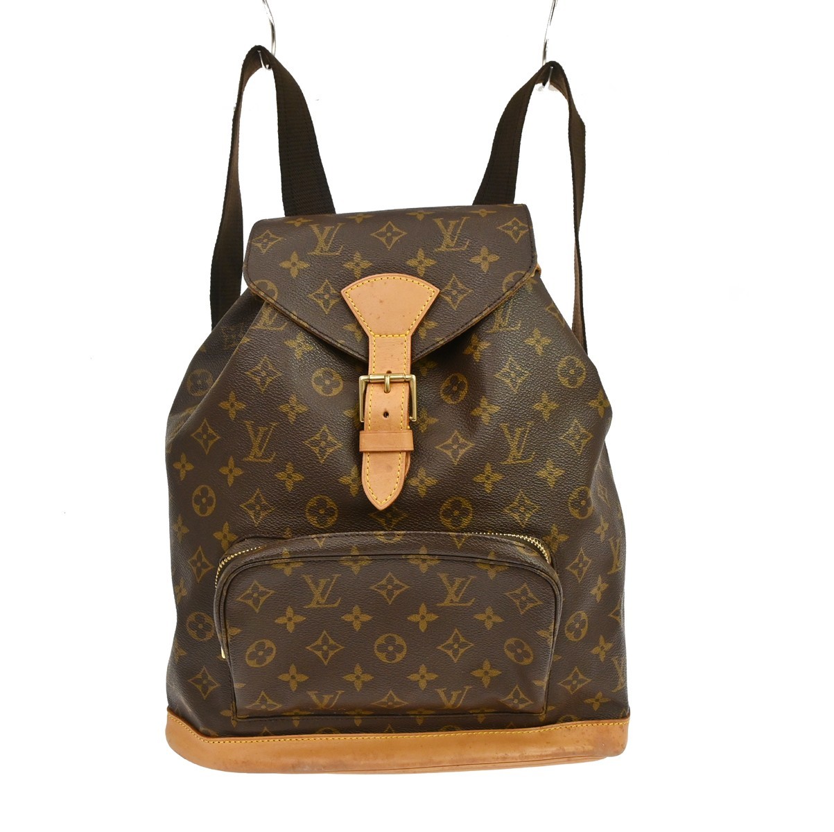 Best07 LOUIS VUITTON MONTSOURIS GM BACKPACK MONOGRAM M51135 SP0021 YQ10073