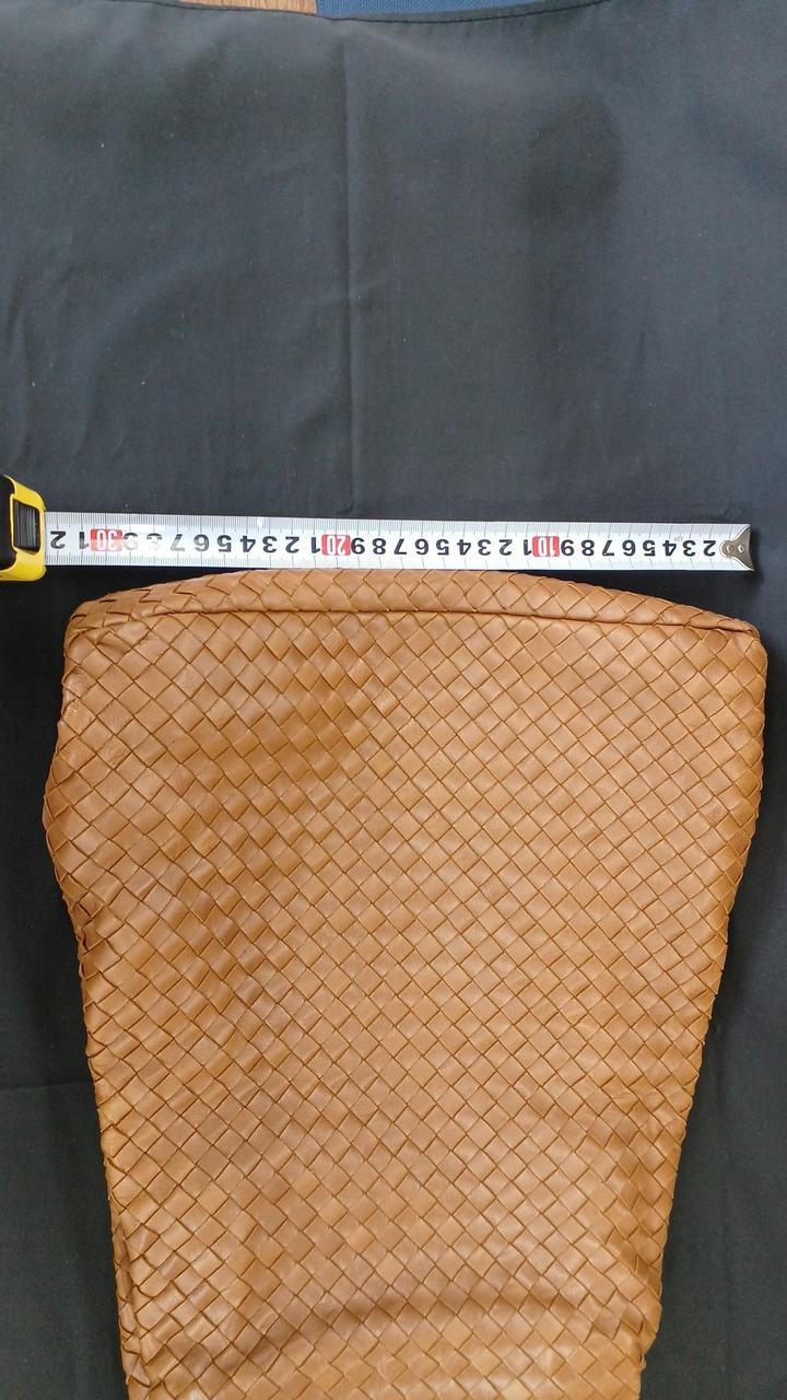 BOTTEGA VENETA Tote Bag Intrecciato Leather Orange Size Depth 1.97 in Unisex 99