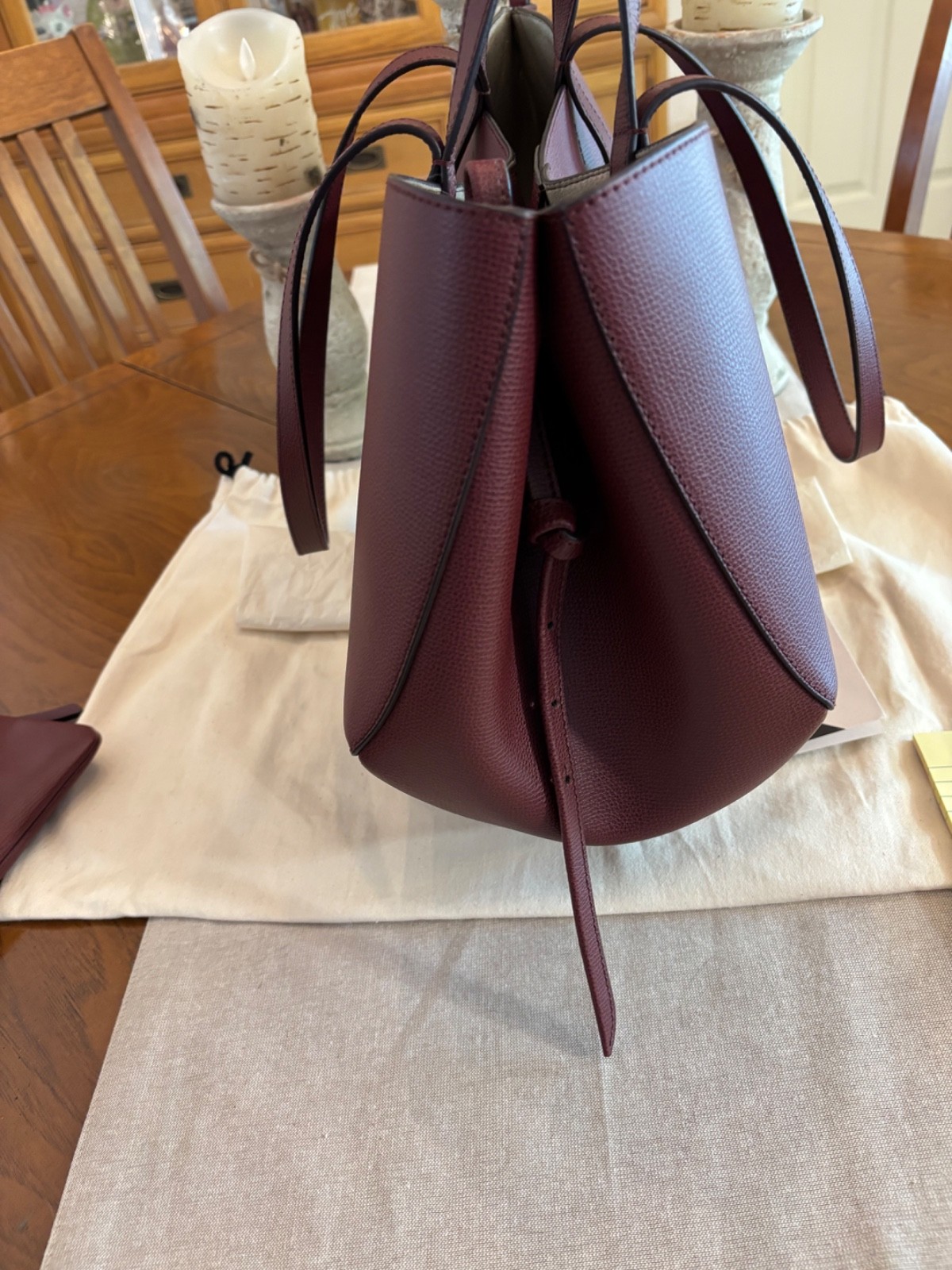 Polene Paris Cyme Black Cherry Large