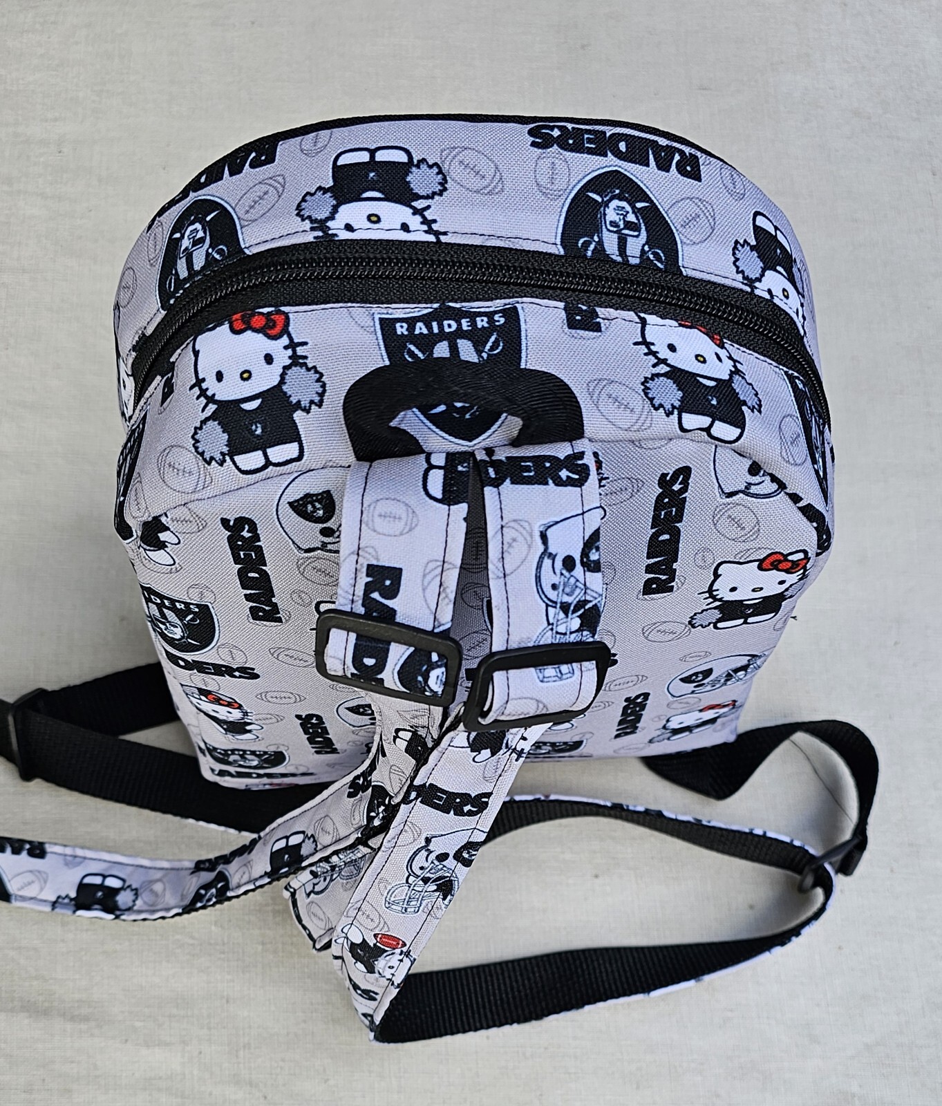 HELLO KITTY RAIDERS GREY ANIME MINI BACKPACK