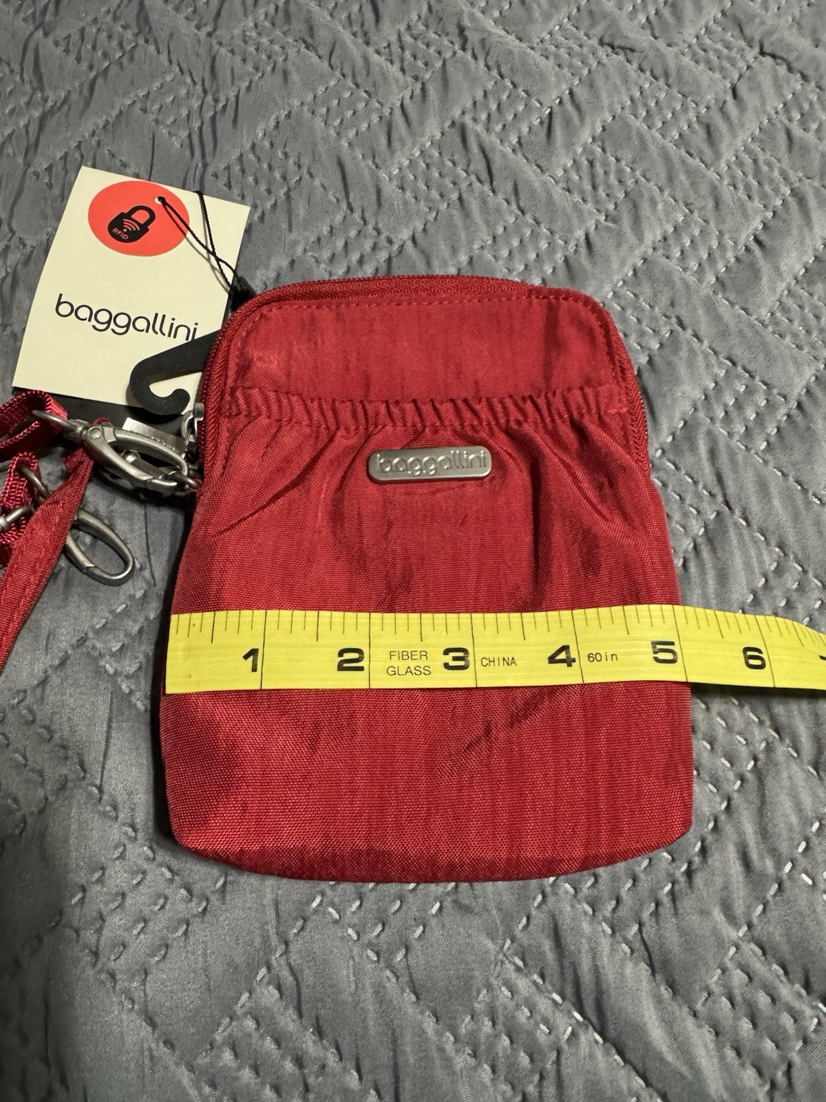 Baggallini Take Two RFID Bryant Crossbody – 5×7.25 Lightweight Travel Vacation