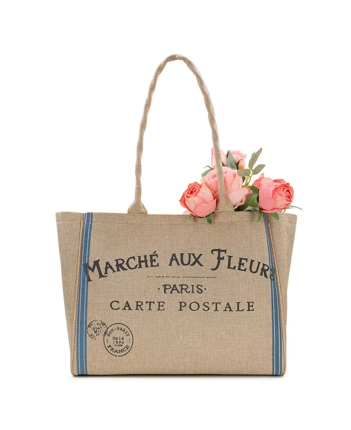 Patricia Nash Parisian Market Tote – Specialty Woven Handbag LARGE NWT