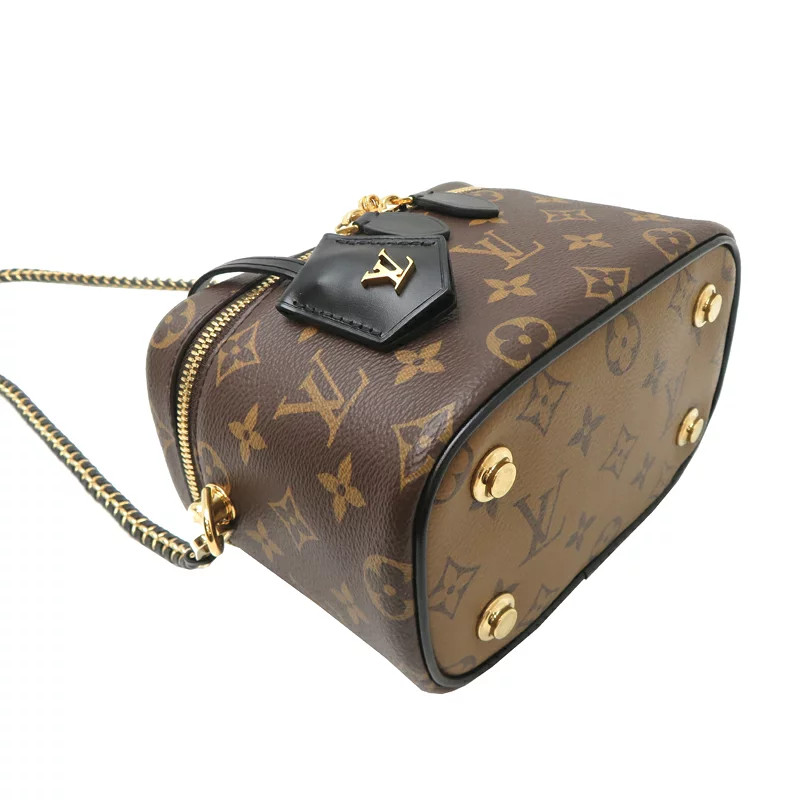 Louis Vuitton Vanity NV PM Handbag M45165 Monogram Reverse Brown