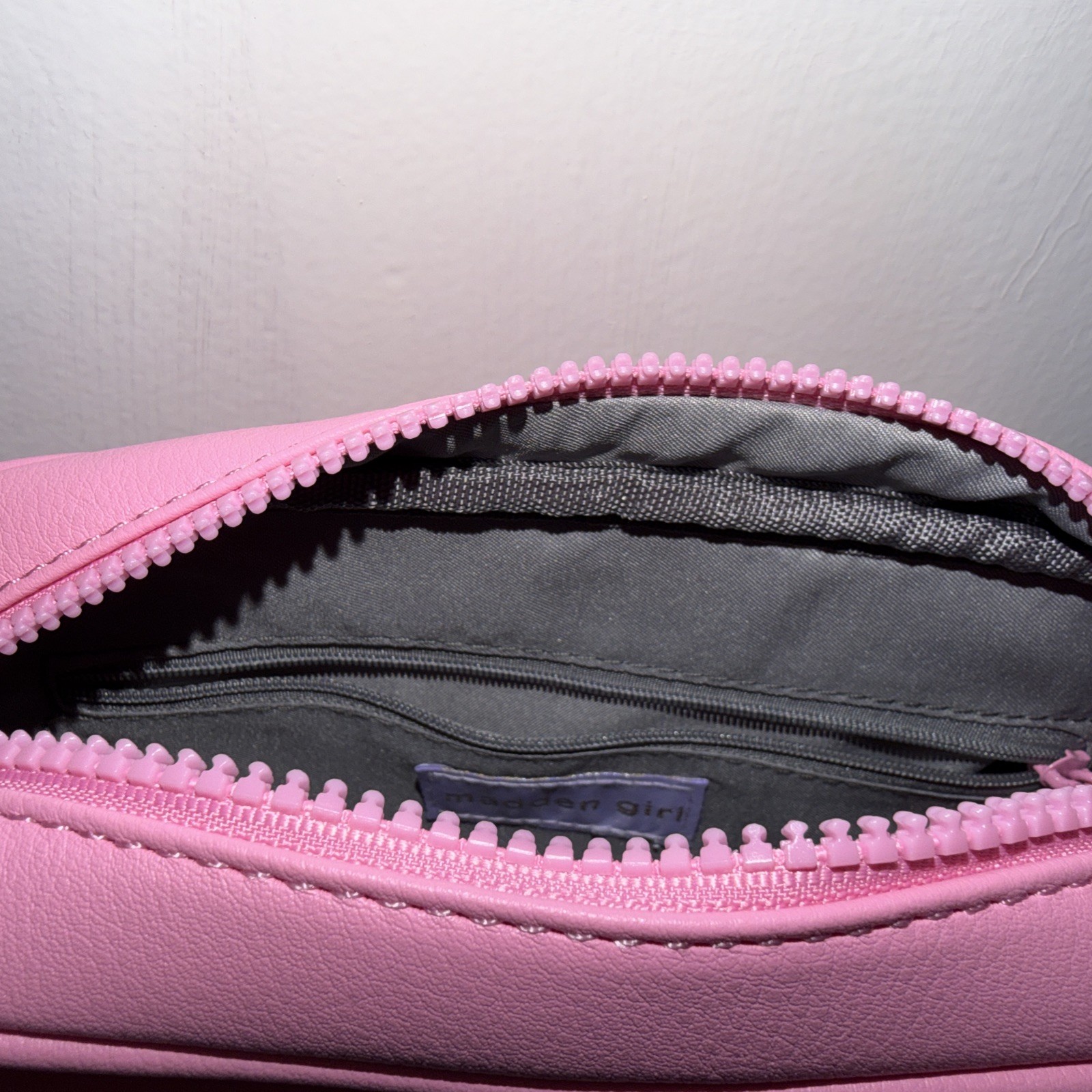 Madden Girl Pink Modular Crossbody Bag Includes Removable Strap Mini Pouch. NWT