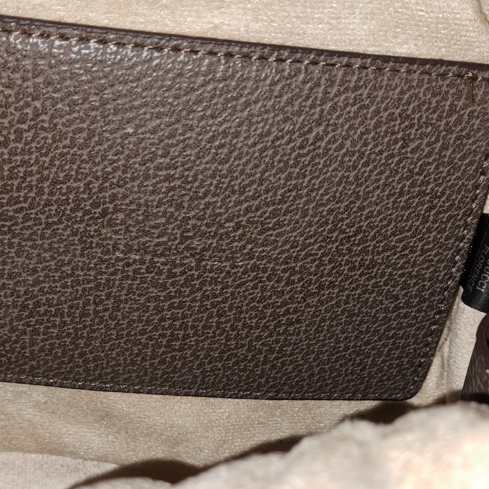 Gucci GG Web Stripe Beige Brown Small Crossbody Bag Zip Gold Hardware Women