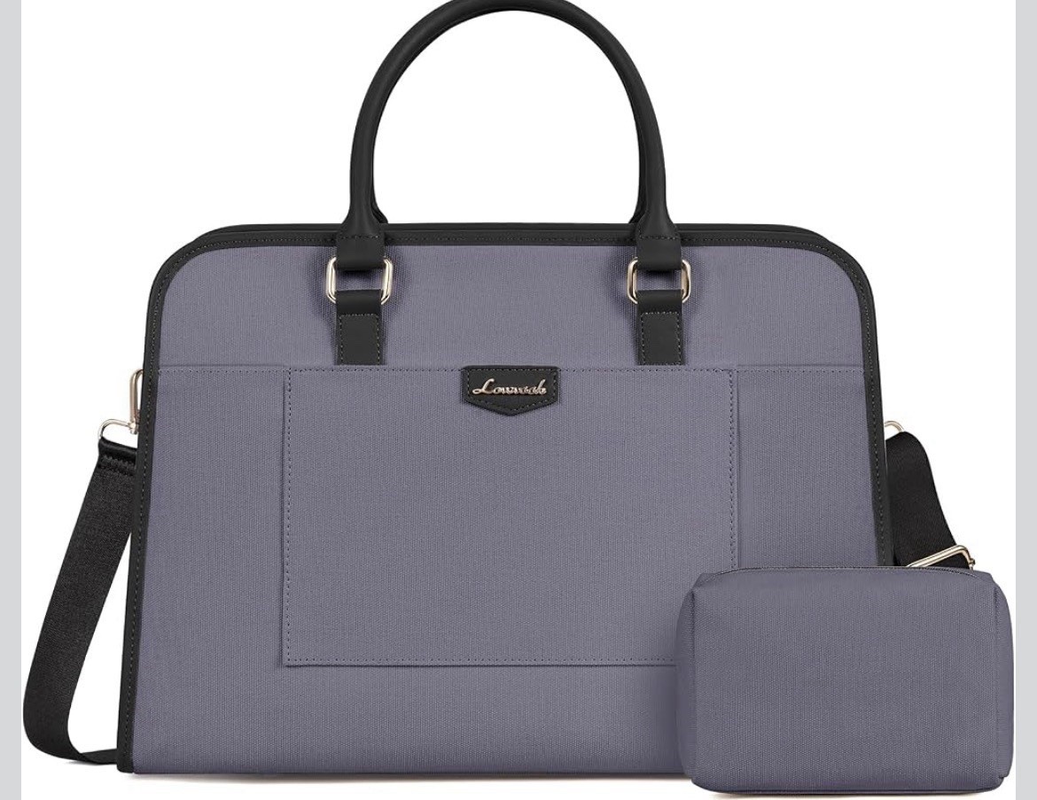 LOVEVOOK Laptop Tote Bag for Women | Large Capacity Bag-15.6” Laptop Bag