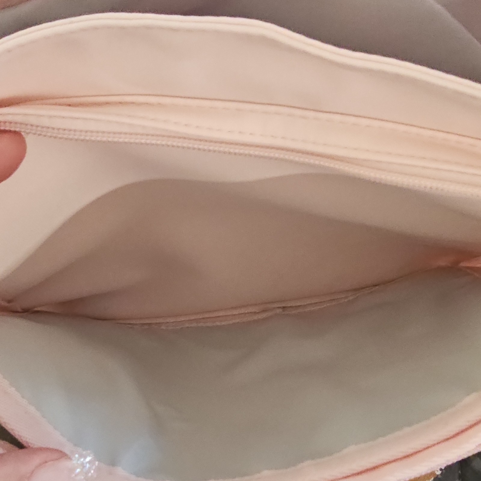 Crossbody Bag Clear Front Zip Pocket Strap Side Pockets. DOLLS NOT INCLUDED