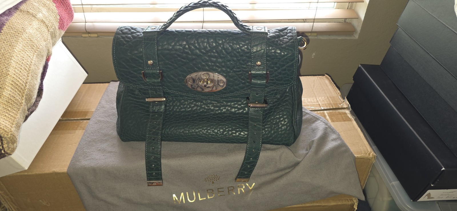 Mulberry Alexa Two-Way Bag Green