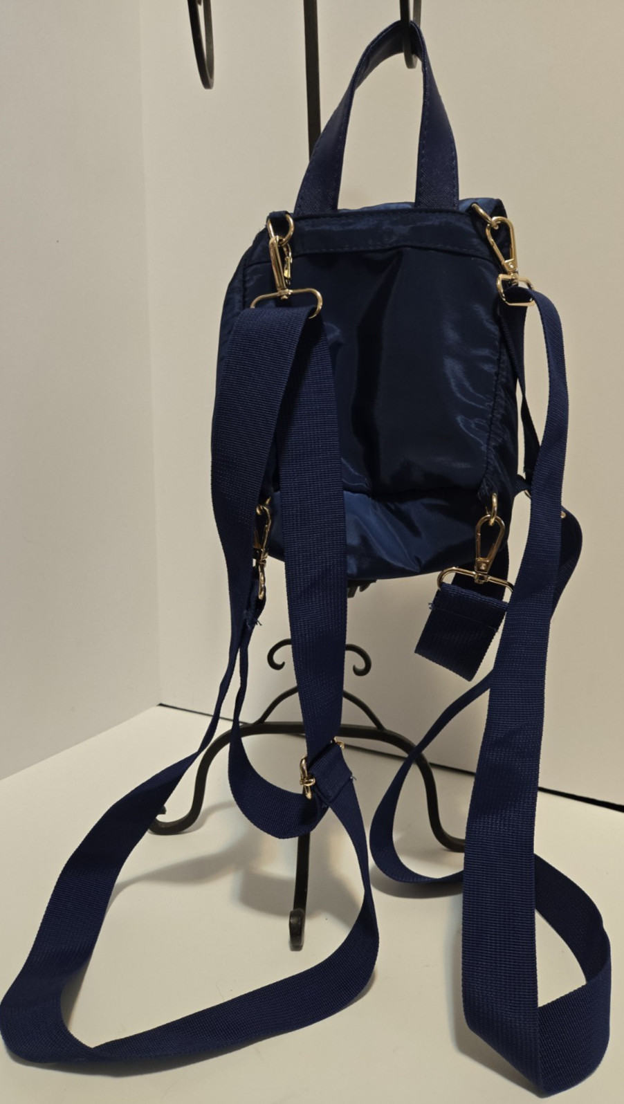 Kedzie Mali Blue Mini Backpack 9 1/2″ L 8 1/2″ W