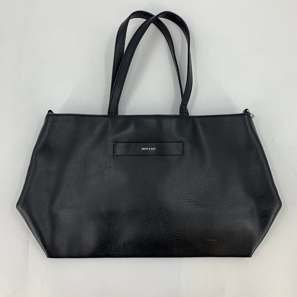 Matt and Nat Women’s Vegan Leather Medium Body Drop Handle Tote No Strap