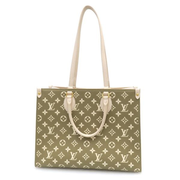 Louis Vuitton On The Go MM Monogram Empreinte Leather Shoulder Bag 2Way M46060