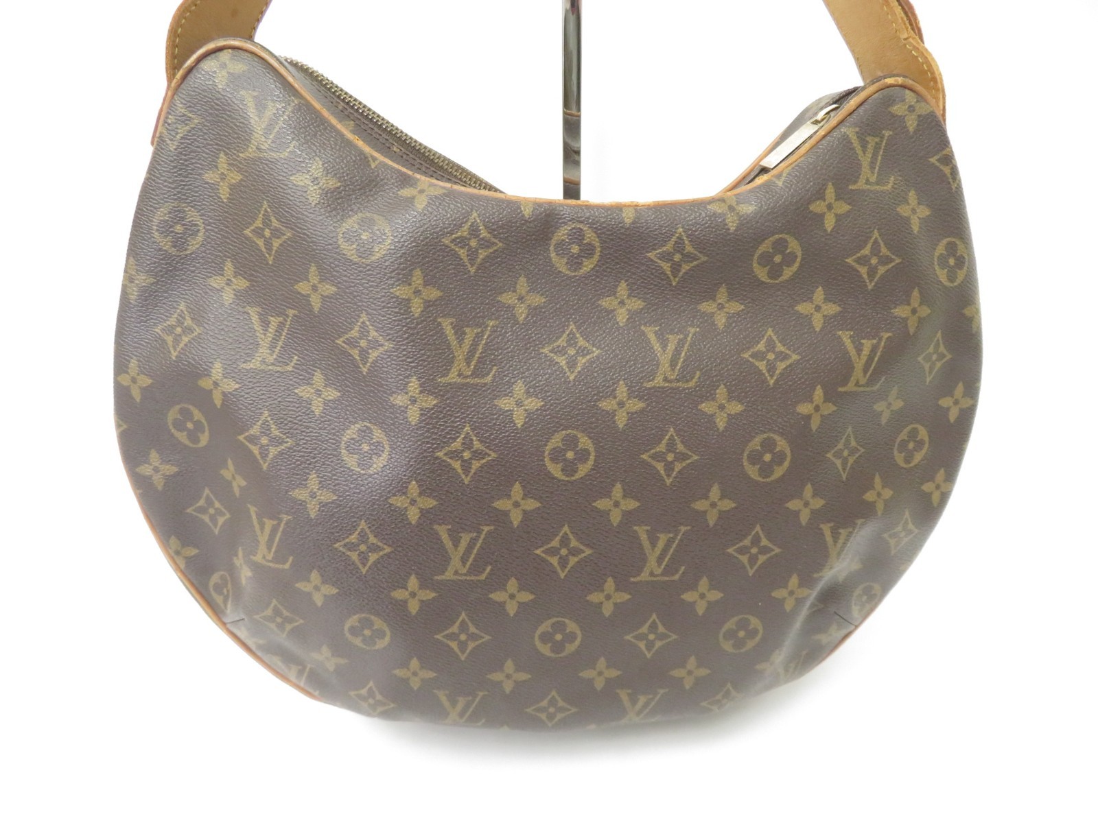 Authentic Louis Vuitton Monogram Croissant Shoulder Bag F#51021