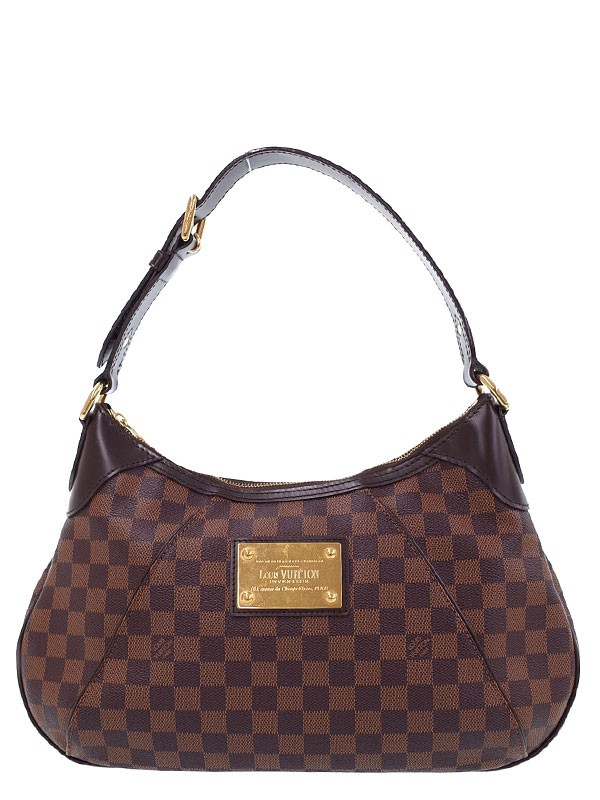 Louis Vuitton Damier Ebene Brown Thames Semi Shoulder Bag