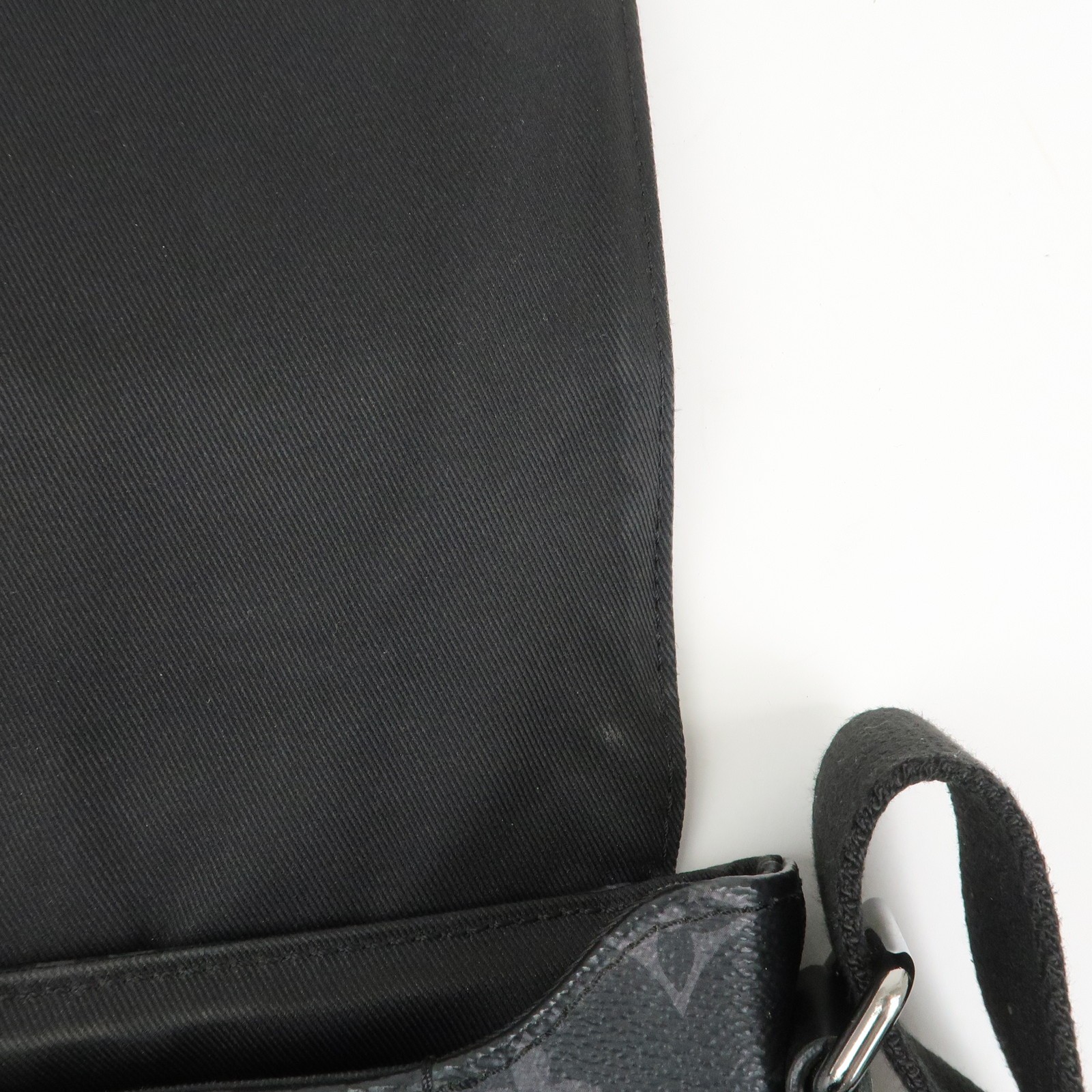 Louis Vuitton Monogram Eclipse District PM Crossbody Bag M44000 Auth Used F/S