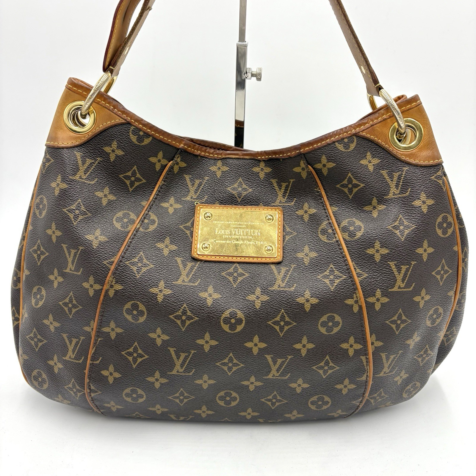Auth Louis Vuitton Galierra PM Monogram Shoulder Tote Bag M56382 2Y5703