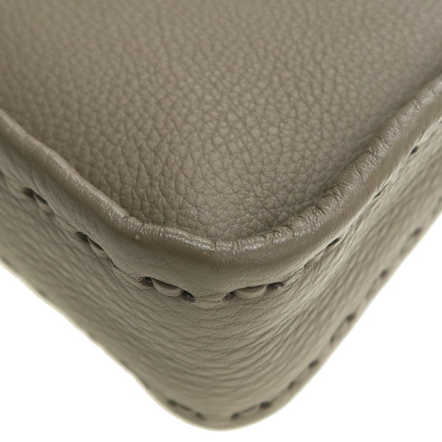 Fendi Fendessence Small/Serelia 8BS094 Calfskin Beige Bag #SAB15358