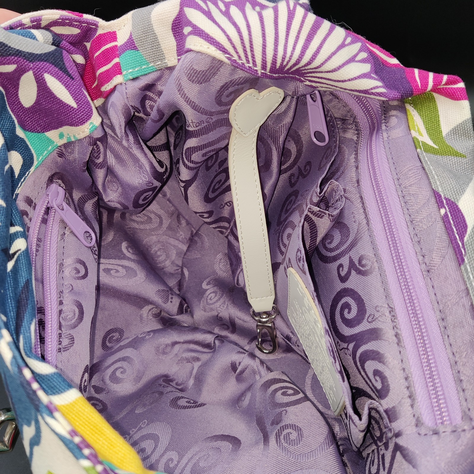 Brighton Tropical Boho Bag Purse Stylish Spring Summer Floral Flowers