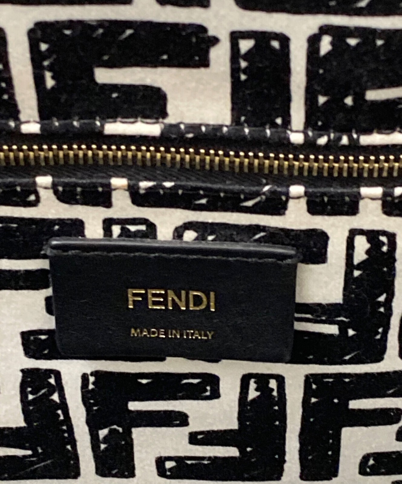 Fendi 2-Way 8BH357 White Shoulder Bag #TFB1804
