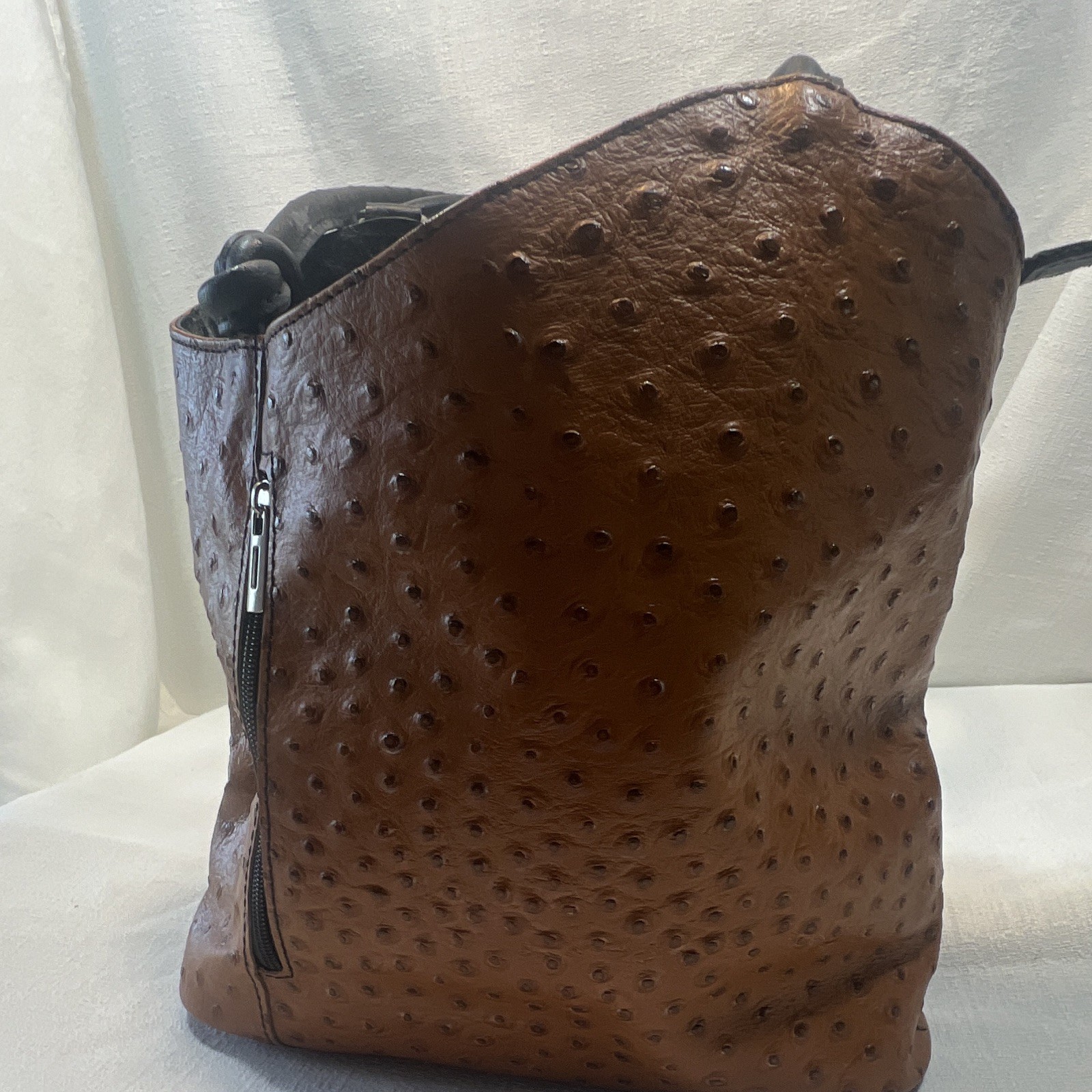 Vintage Borse In Pelle Made In Italy Ostrich Leather Purse – Genuine Leather