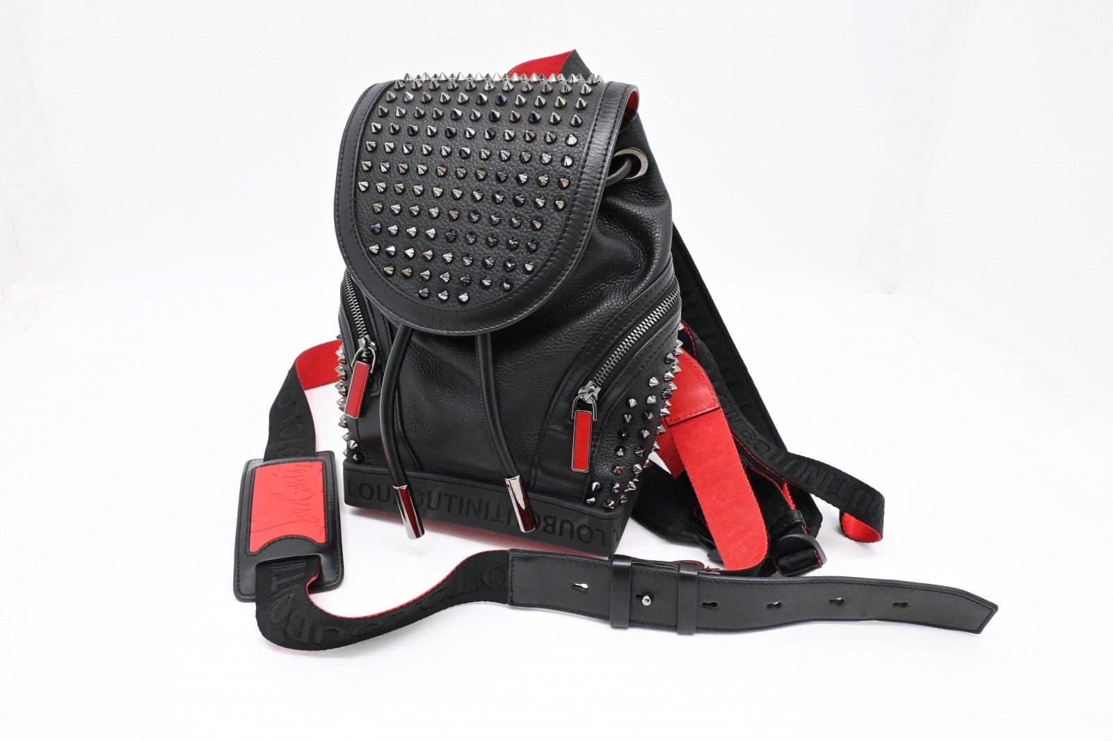 Authentic Christian Louboutin Explorer Funk Small Backpack 3215038