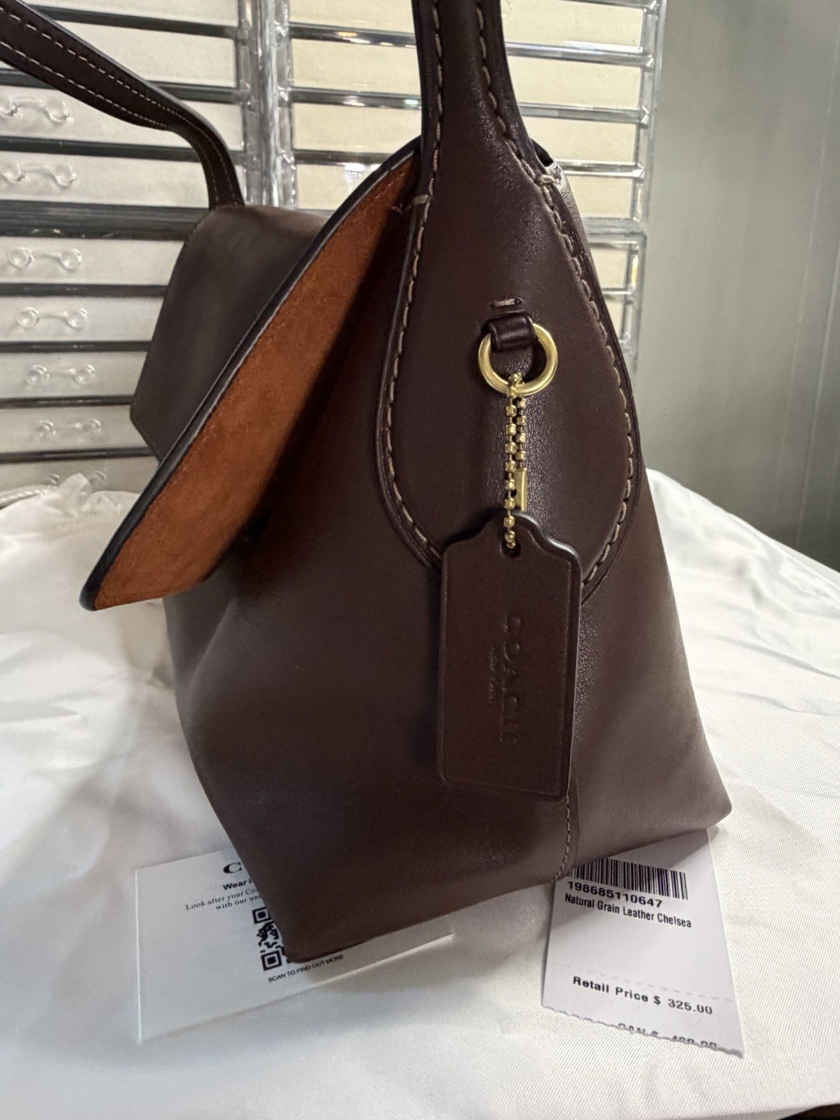 Coach Chelsea 30 Maple Shoulder Bag