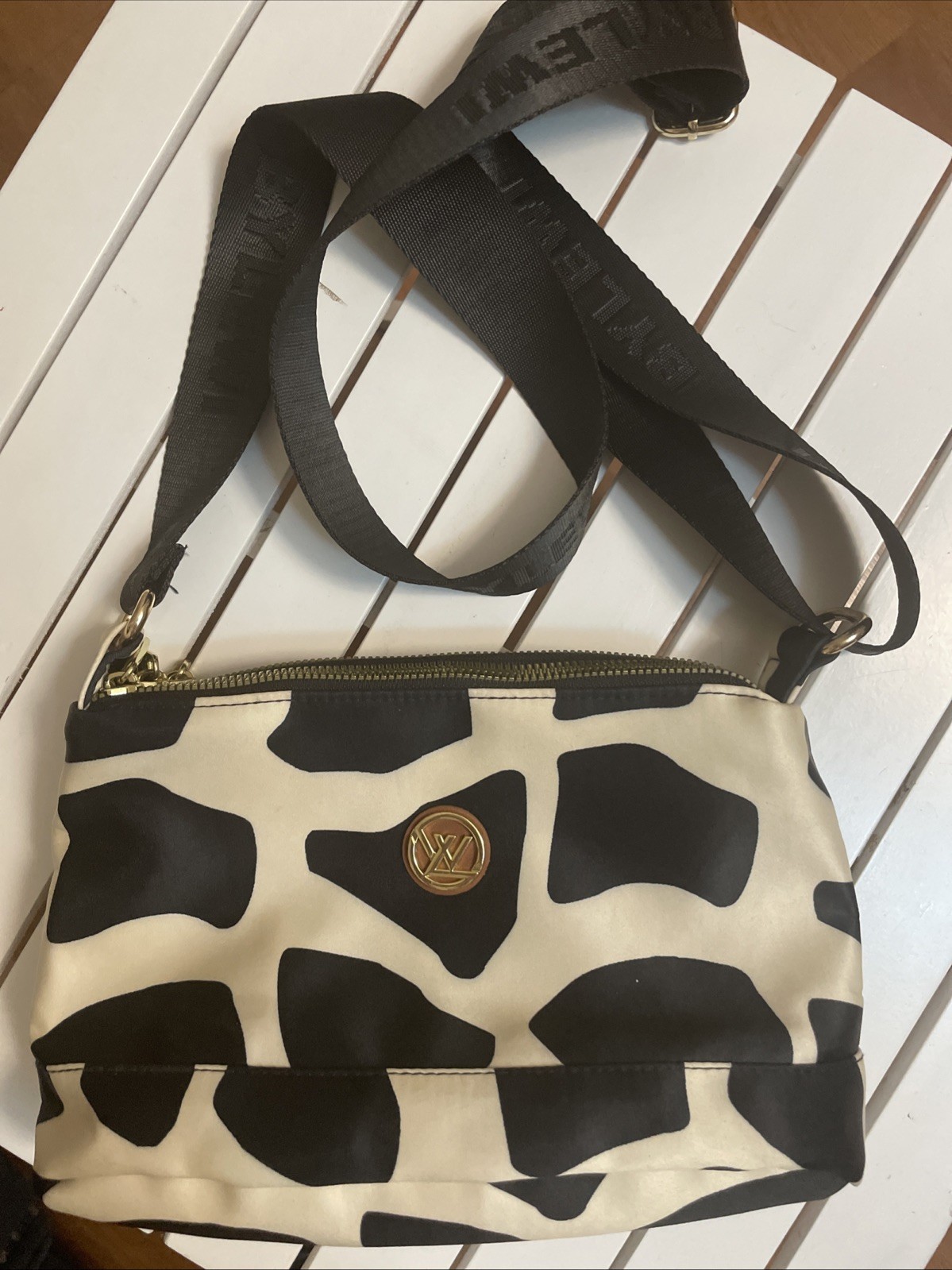 bylewi cow design crossbody bag