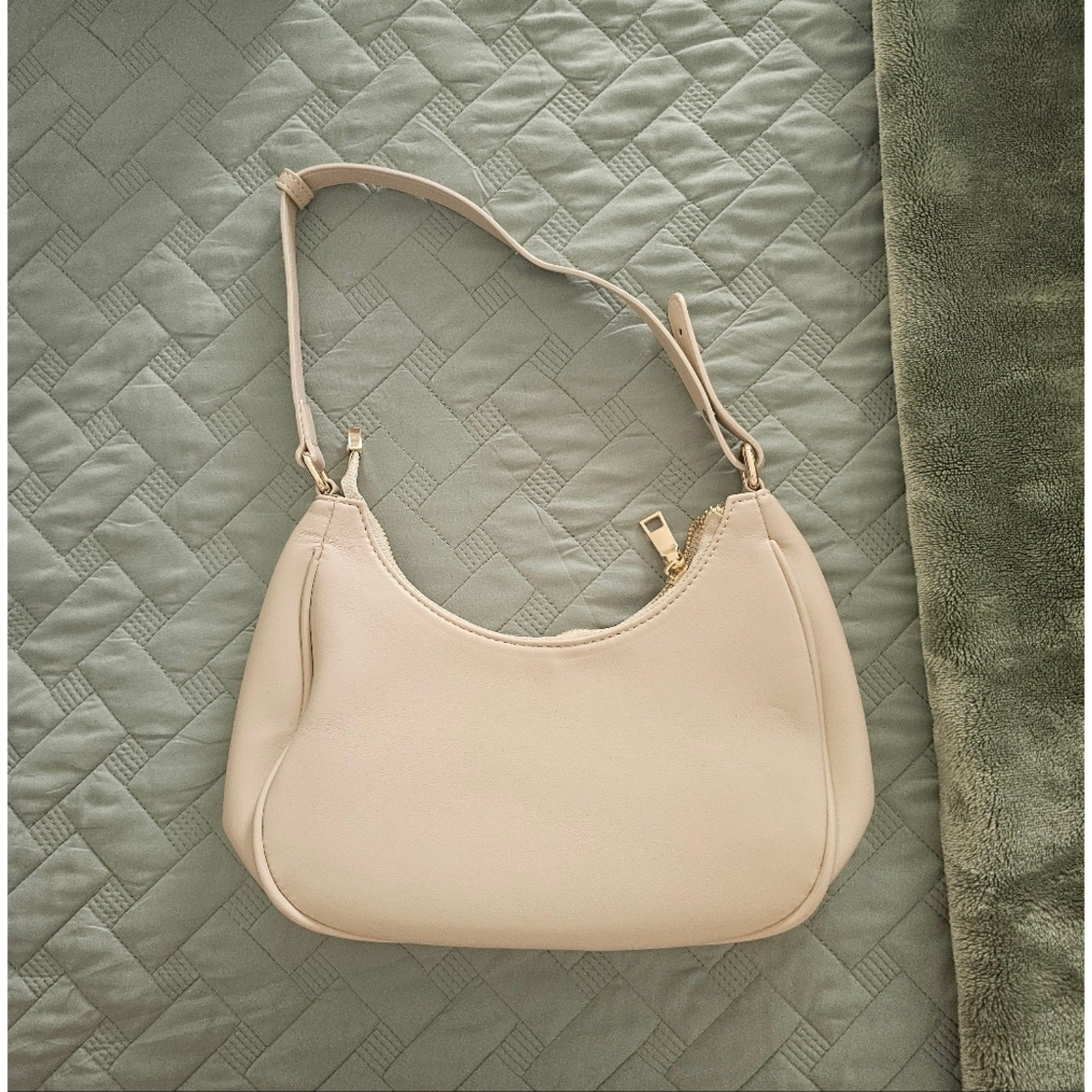 Chic Nude Small Womens Shoulder Purse Bag
