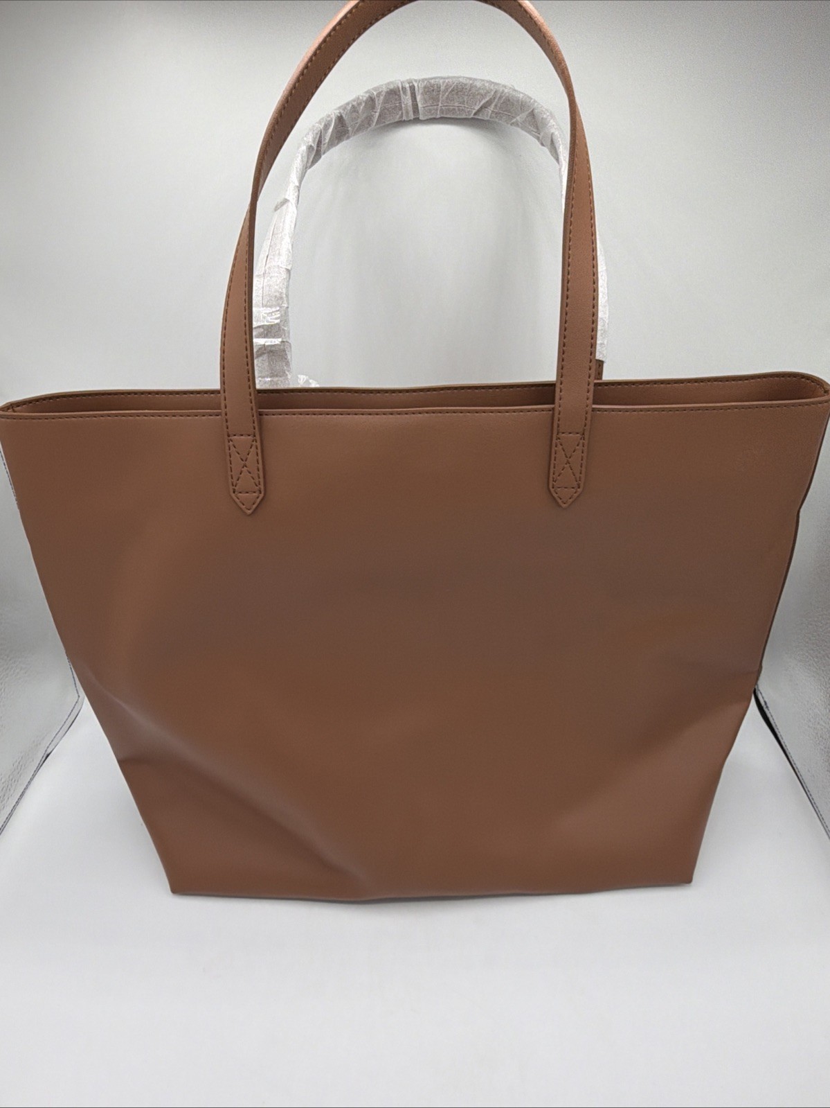 Madewell Medium Transport Tote Cactus Faux Leather Brown NWT NE417