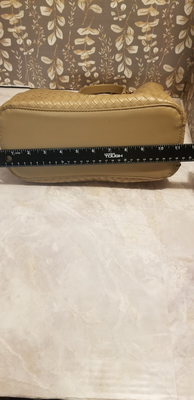 crossi Newyork handbag Weave Texture 3 Compartmentalized Zipper — w/o Strap
