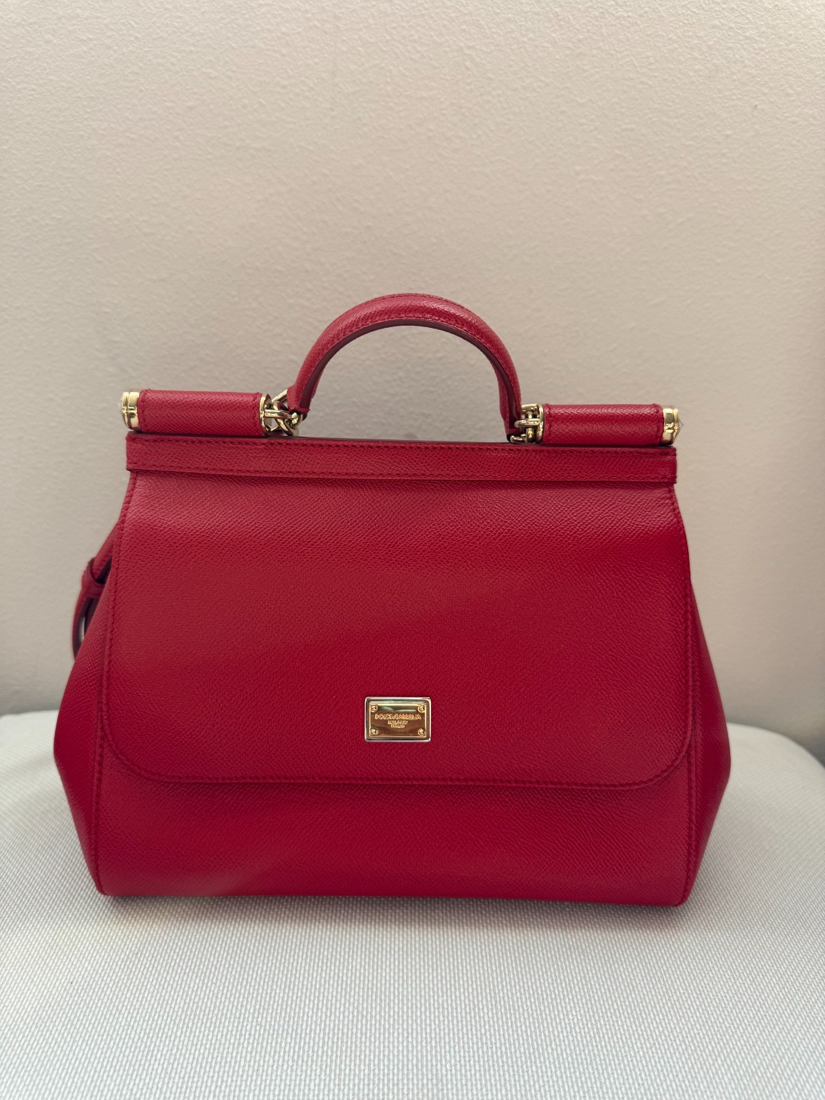 Dolce & gabbana Miss Sicily bag, Red, Medium Size